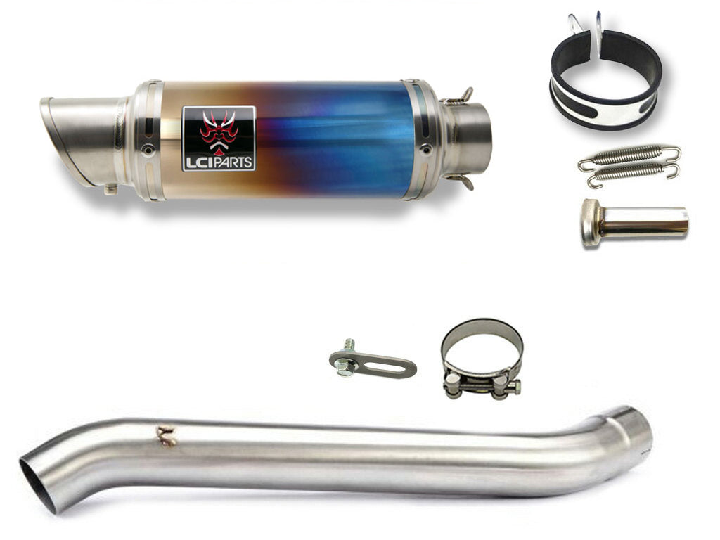 gsxr1000 09-11 LCIチタンショートマフラー スズキ GSX-S1000 GSX-S1000GT 2022-2025 《8BL-EK1AA