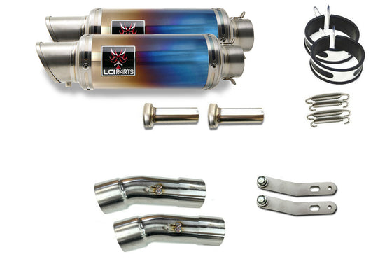 ヤマハ V-MAX1700 2009-2020 LCIPARTS ショートチタンスリップオンマフラー