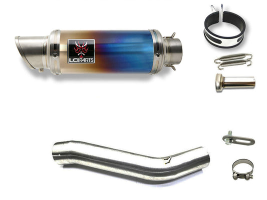 ヤマハ YZF-R1 1997-2001 LCIPARTS ショートチタンスリップオンマフラー
