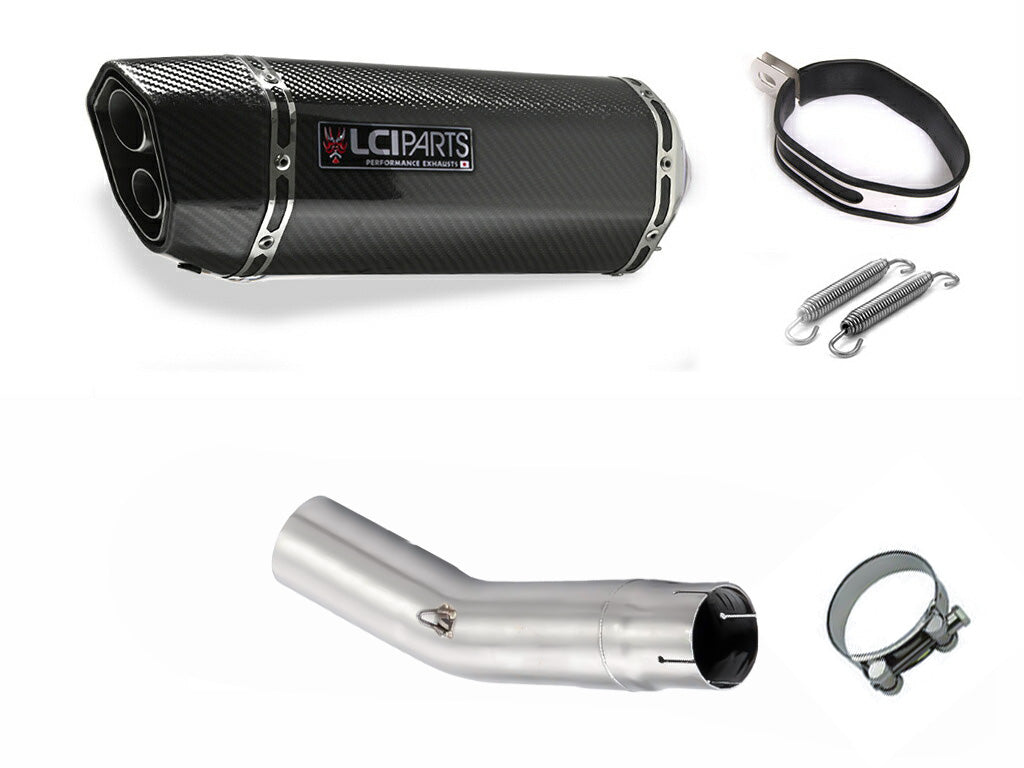 カワサキ Z900RS / Z900RS CAFE 2026- LCIPARTS ツインエンド カーボン スリップオンマフラー