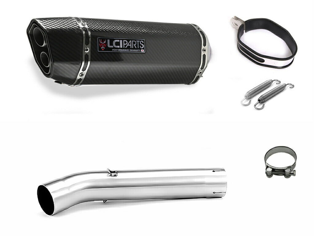 ヤマハ Tenere700 テネレ700 2020-2025 LCIPARTS ツインエンド カーボン スリップオンマフラー