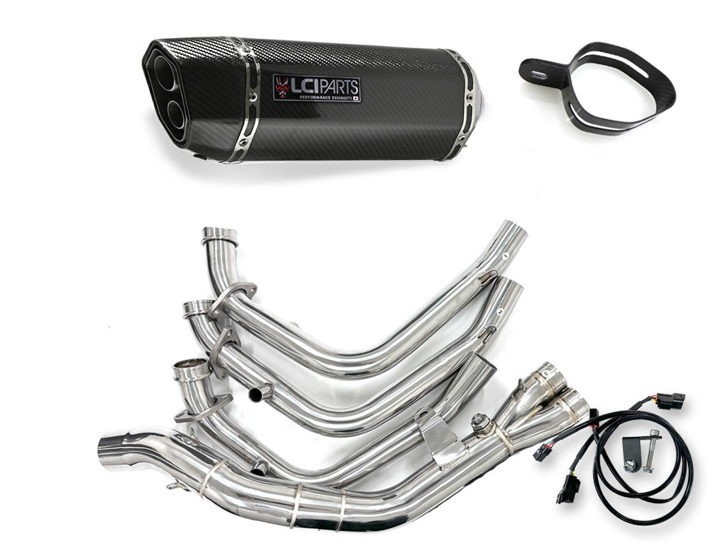 ヤマハ YZF-R9 2025- LCIPARTS ツインエンド カーボン フルエキゾーストマフラー