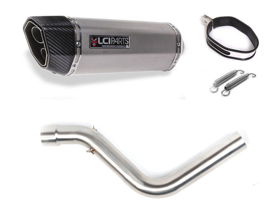 GPX Gentleman RACER 200 2019-2021 LCIPARTS ツインエンド ステンレス スリップオンマフラー