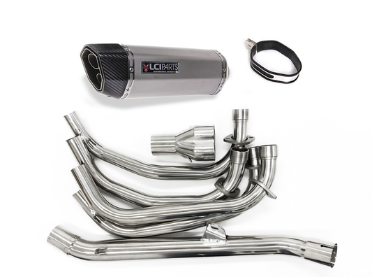 【予約販売 5月中旬頃出荷予定】 ホンダ CB400SF CB400SB NC42 2008-2017 LCIPARTS ツインエンド ステンレス フルエキゾーストマフラー