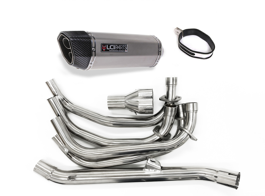 【予約販売 5月中旬頃出荷予定】 ホンダ CB400SF CB400SB NC39 1999-2007 LCIPARTS ツインエンド ステンレス フルエキゾーストマフラー