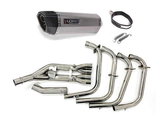 LCIPARTS ツインエンド ステンレス フルエキゾーストマフラー ホンダ CB400SF CB400SB NC42 2018-2022