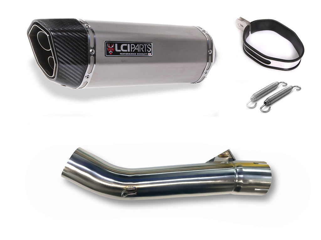 ホンダ CB1000F / CB1000F SE 2025-2026 LCIPARTS ツインエンド ステンレス スリップオンマフラー