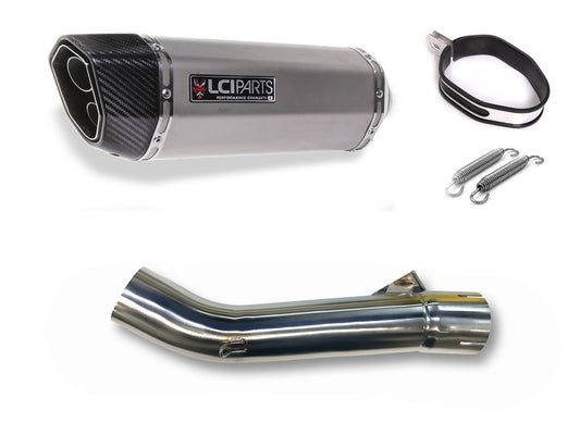 ホンダ CB1000F / CB1000F SE 2025-2026 LCIPARTS ツインエンド ステンレス スリップオンマフラー