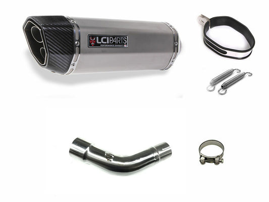 【予約販売 5月中旬頃出荷予定】 カワサキ エリミネーター ELIMINATOR ELIMINATOR SE 2023-2025 LCIPARTS ツインエンド ステンレス スリップオン マフラー