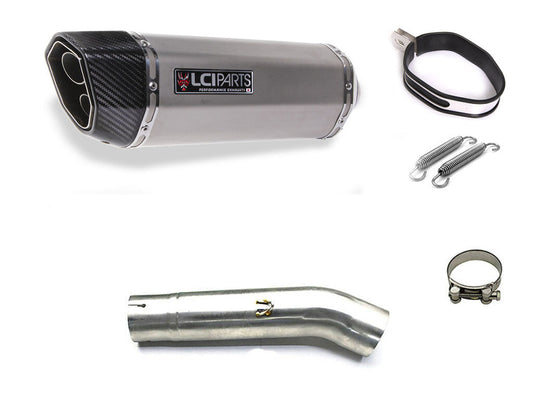 スズキ GSX-R600 GSX-R750 2011-2023 LCIPARTS ツインエンド ステンレス スリップオンマフラー