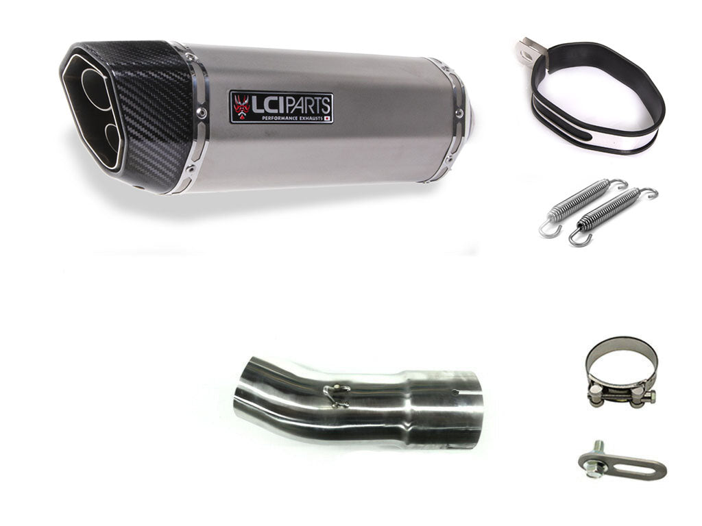 スズキ GSX-S1000 2022-2026 LCIPARTS ツインエンド ステンレス スリップオン マフラー