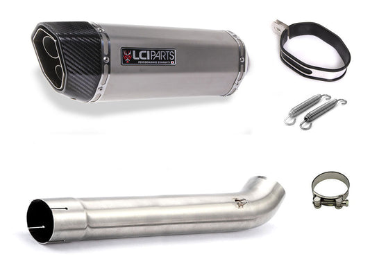 ヤマハ FZR400RR / SP (3TJ) 1989-1994 LCIPARTS ツインエンド ステンレス スリップオンマフラー