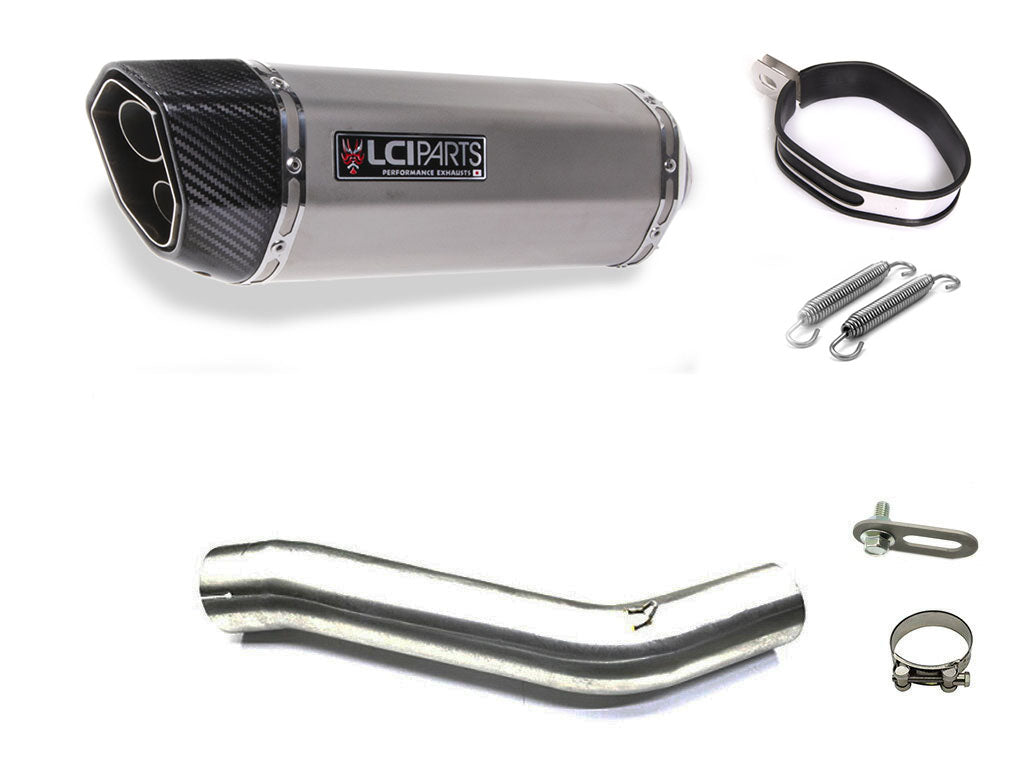 ヤマハ YZF-R1 1997-2001 LCIPARTS ツインエンド ステンレス スリップオンマフラー