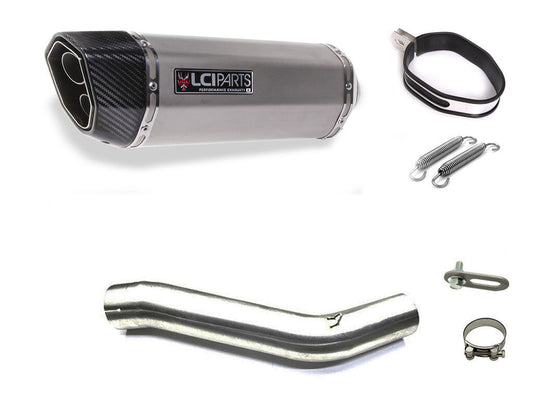 ヤマハ YZF-R1 1997-2001 LCIPARTS ツインエンド ステンレス スリップオンマフラー