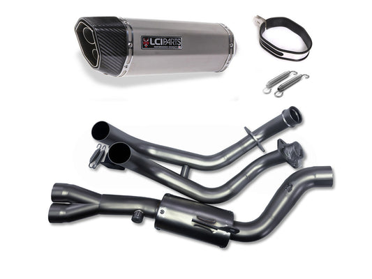 ヤマハ YZF-R7 2021-2025 LCIPARTS ツインエンド ステンレス フルエキゾーストマフラー