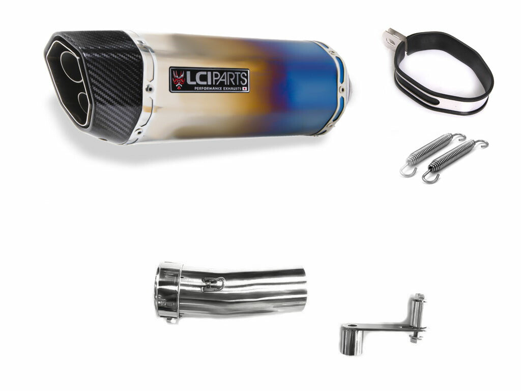 ホンダ CRF1100L AFRICA TWIN 2016-2024 2BL-SD10/2BL-SD15 LCIPARTS ツインエンド チタン スリップオンマフラー