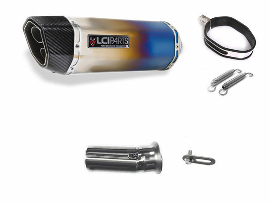 KTM 1050 1090 1190 1290 Adventure LCIPARTS ツインエンド チタン スリップオンマフラー