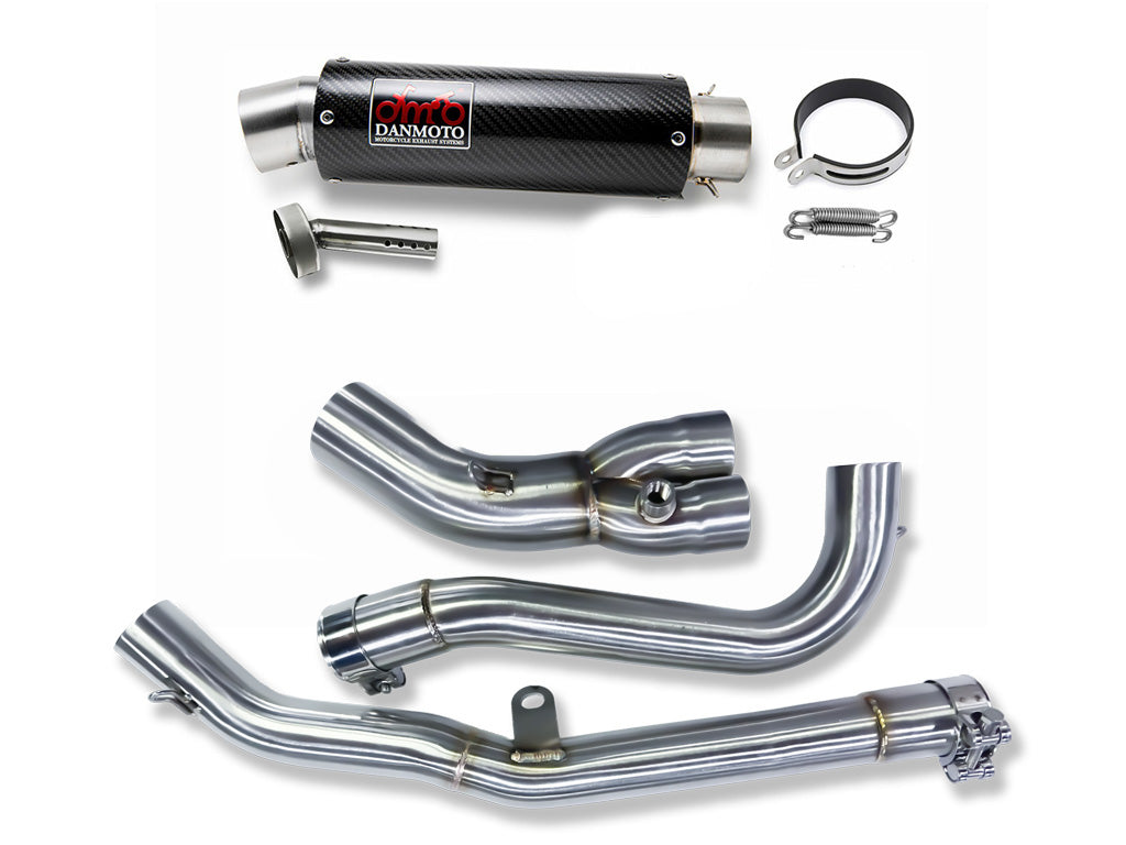 R*1様 Ｖストローム650 デルケビック ステンフルエキカーボン V-STROM650 – LCIPARTS EXHAUSTS