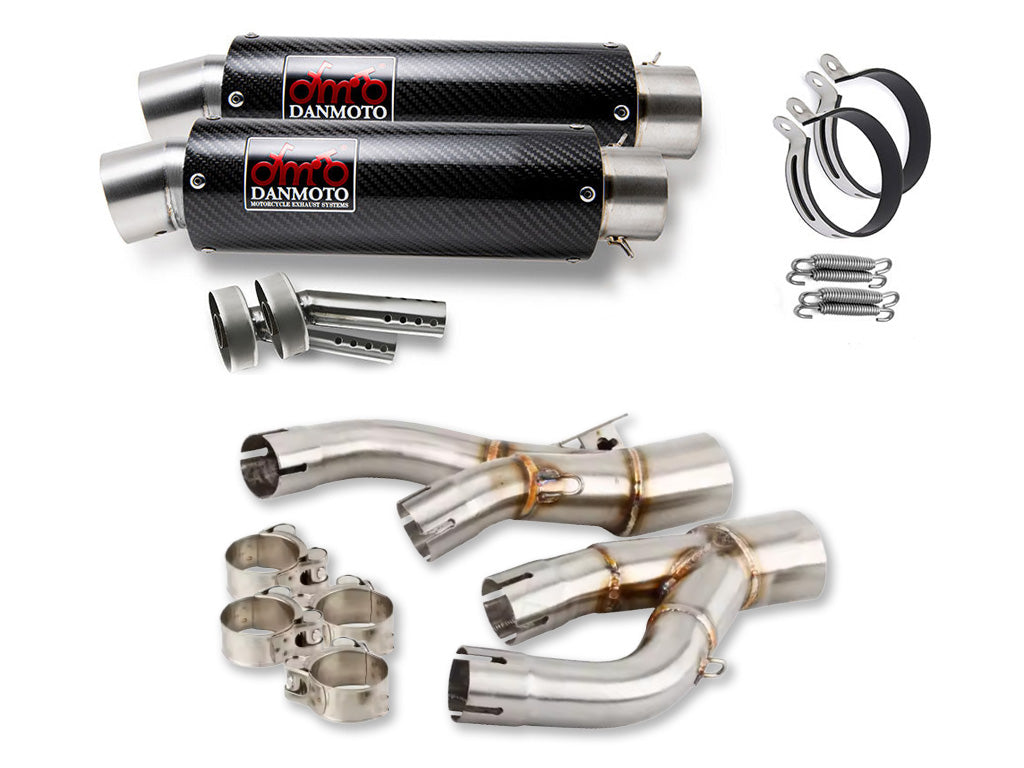 ヤマハ V-MAX1200 1985-2007 DANMOTO カーボン スリップオンマフラー