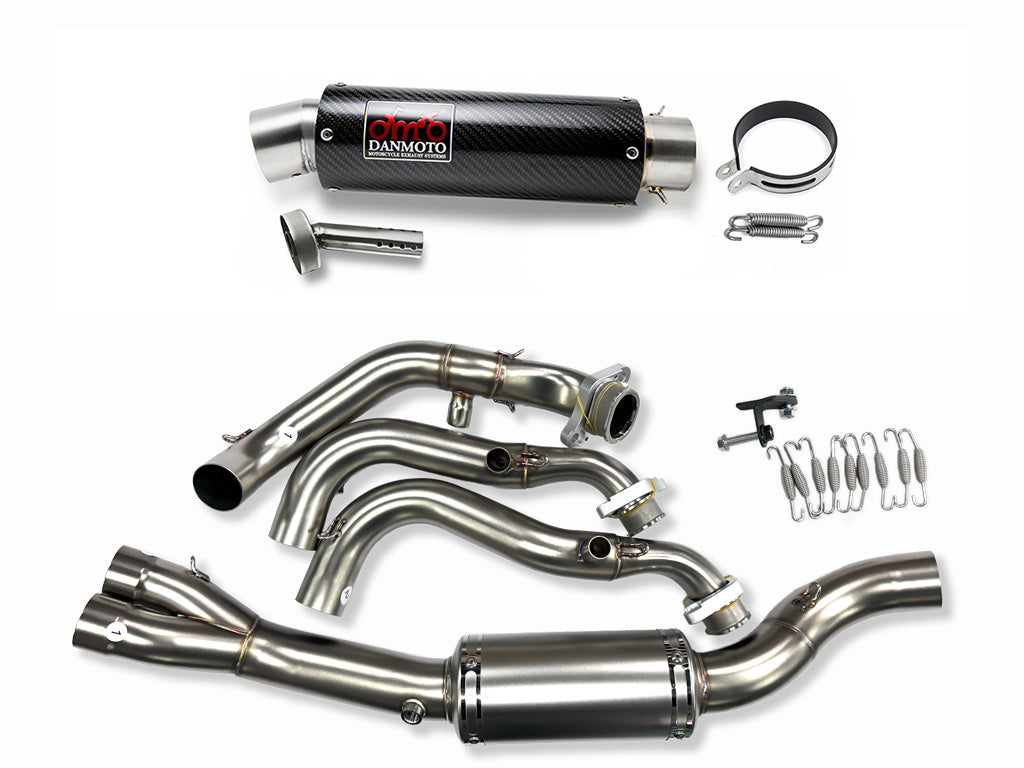 トライアンフ Tiger Sport660 タイガースポーツ660 2022-2025 DANMOTO カーボン フルエキゾーストマフラー