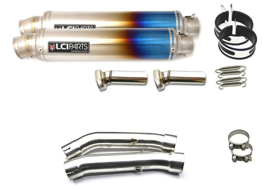 ヤマハ YZF-R1 2007-2008 LCIPARTS ラウンドフルチタンスリップオンマフラー