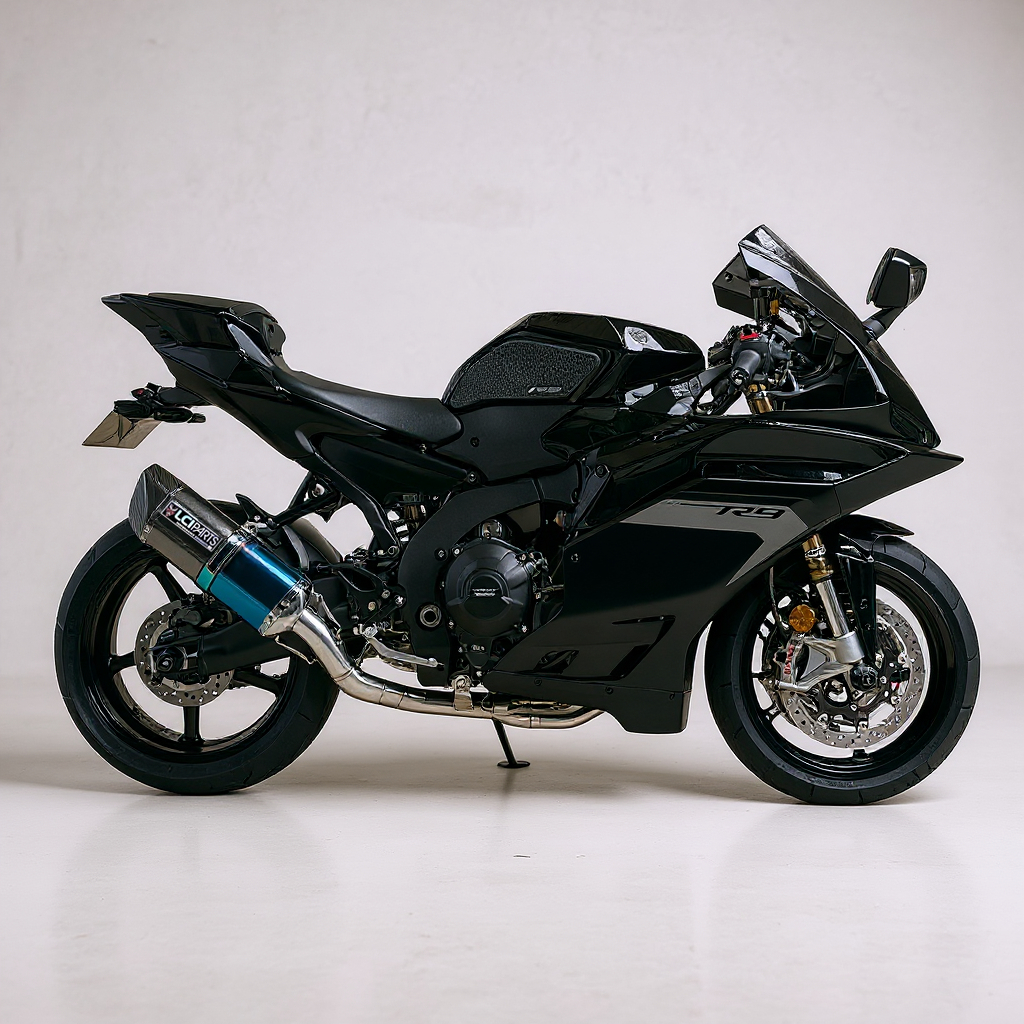 ヤマハ YZF-R9 2025-2026 LCIPARTS ツインエンド チタン フルエキゾーストマフラー