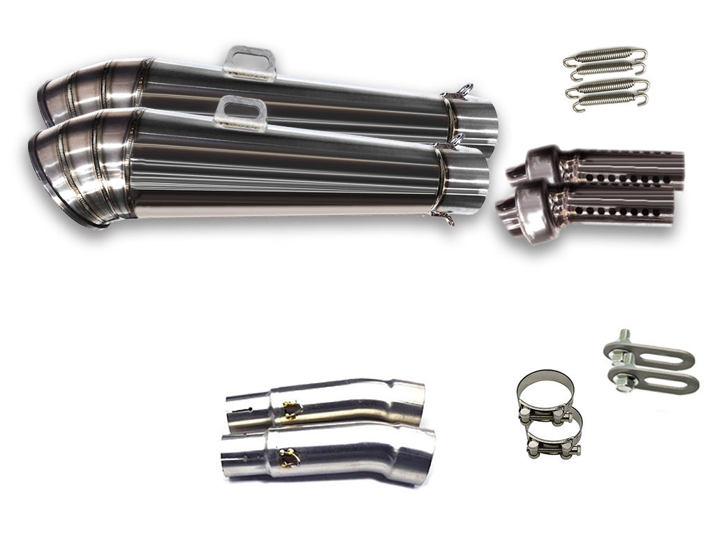 モトグッチ V7 Racer / V7II Racer LCIPARTS GPステンレススリップオンマフラー