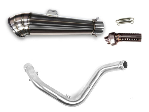 BMW G310R G310GS 2016-2023 LCIPARTS GPステンレスフルエキゾーストマフラー