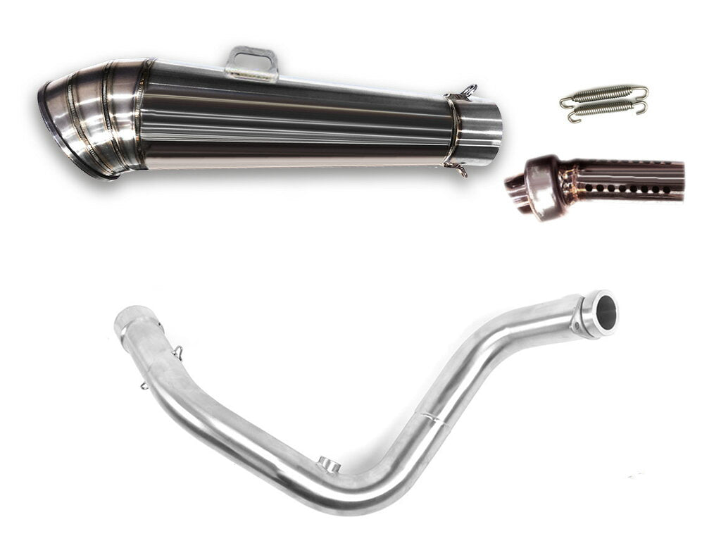 BMW G310R G310GS 2016-2023 LCIPARTS GPステンレスフルエキゾーストマフラー