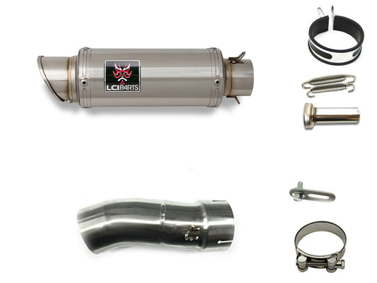 BMW R1200GS ADV 2010-2012 2010-2012 LCIショートステンレススリップオンマフラー