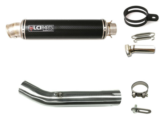 ホンダ CB1300SF CB1300SB SC54 2008-2013  LCIPARTS ラウンドチタンカーボンスリップオンマフラー