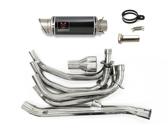 ホンダ CB400SF CB400SB NC39 1999-2007 LCIPARTS ショートカーボンフルエキゾーストマフラー