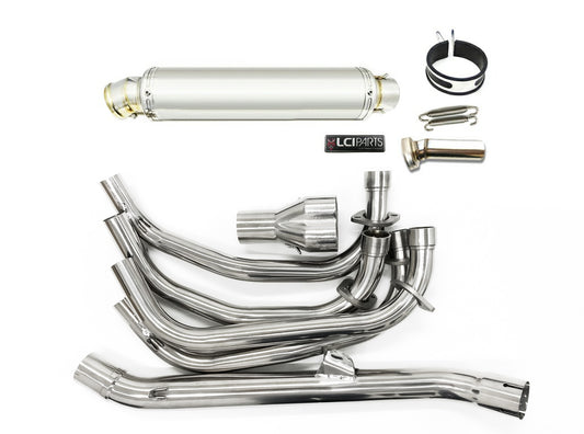 ホンダ CB400SF CB400SB NC39 1999-2007 LCIPARTS ラウンドステンレスフルエキゾーストマフラー