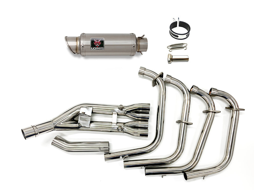 LCIPARTS ショートステンレスフルエキゾーストマフラー ホンダ CB400SF CB400SB NC42 2018-2022