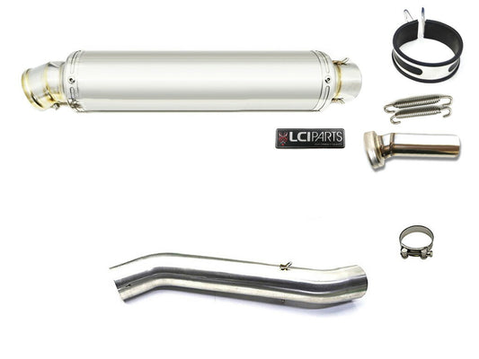 ホンダ CBR600F4i 2001-2006 PC35 LCIPARTS ラウンドステンレススリップオンマフラー