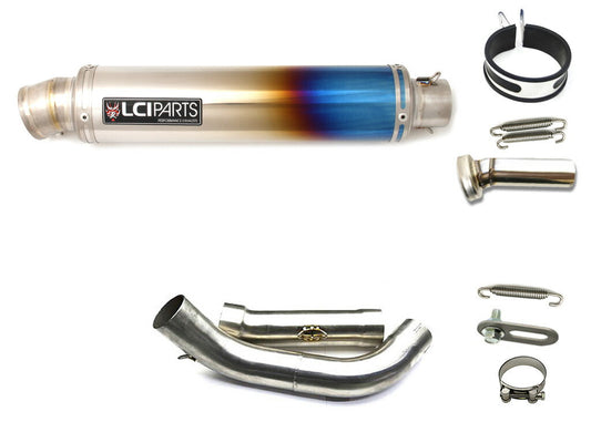 ホンダ HORNET250 ホーネット250 LCIPARTS ラウンドフルチタンスリップオンマフラー