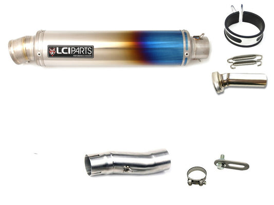ホンダ NM4-01 NM4-02 LCIPARTS ラウンドフルチタンスリップオンマフラー