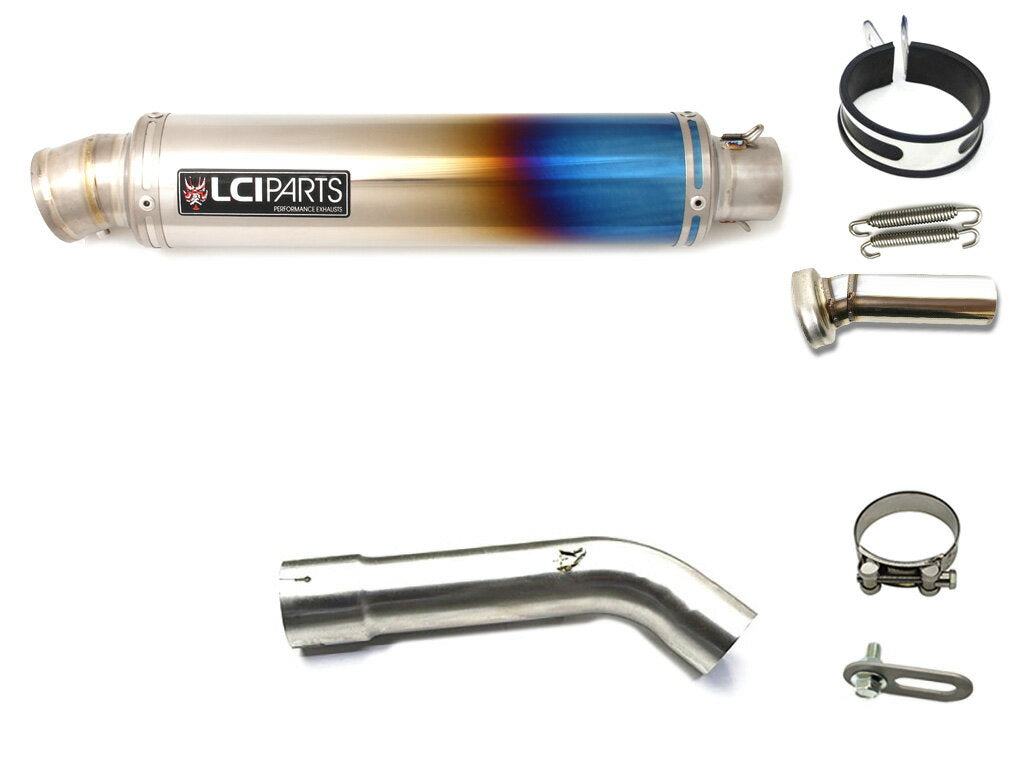 ホンダ VFR800F 2014-2016 LCIPARTS ラウンドフルチタンスリップオンマフラー