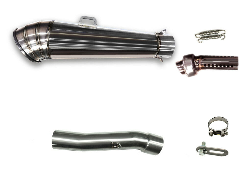 ホンダ VT250F 1986-1987 VTZ250  1987-1989 (MC15) LCIPARTS GPステンレススリップオンマフラー