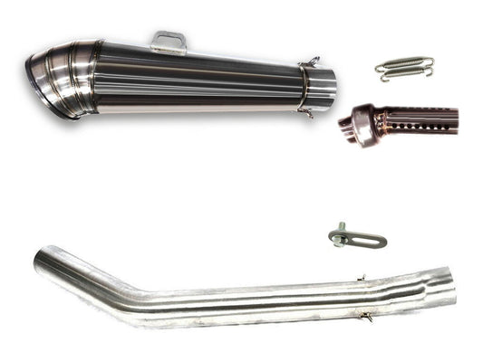 カワサキ 1400GTR 2008-2016 LCIPARTS GPステンレススリップオンマフラー