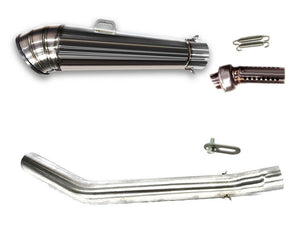 カワサキ 1400GTR 2008-2016 LCIPARTS GPステンレススリップオンマフラー