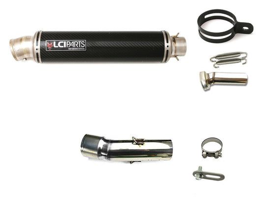 カワサキ Z400 2019-2024 LCIPARTS ラウンドチタンカーボンスリップオンマフラー
