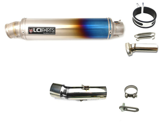 カワサキ Z400 2019-2024 LCIPARTS ラウンドフルチタンスリップオンマフラー