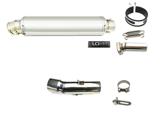 カワサキ Z400 2019-2024 LCIPARTS ラウンドステンレススリップオンマフラー