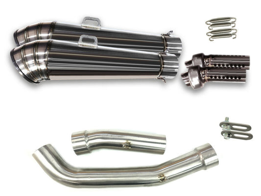 カワサキ Z1000 2007-2009 LCIPARTS GPステンレススリップオンマフラー