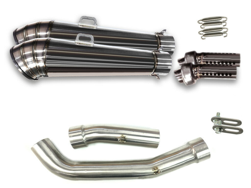 カワサキ Z1000 2007-2009 LCIPARTS GPステンレススリップオンマフラー