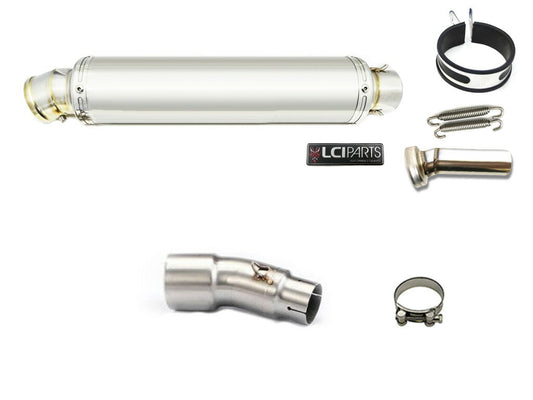 カワサキ NINJA250R ニンジャ250R 2008-2012 LCIPARTS ラウンドステンレススリップオンマフラー