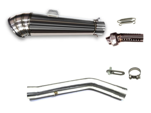 カワサキ Z750 2004-2006 LCIPARTS GPステンレススリップオンマフラー