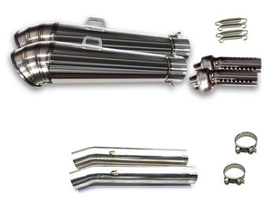 カワサキ ZZR1200 2002-2005 LCIPARTS GPステンレススリップオンマフラー