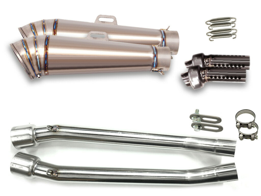 カワサキ ZZR250 1990-2007 LCIPARTS GPチタンスリップオンマフラー